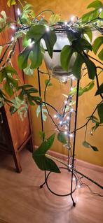 2 glazen stolpen op staander, Huis en Inrichting, Ophalen