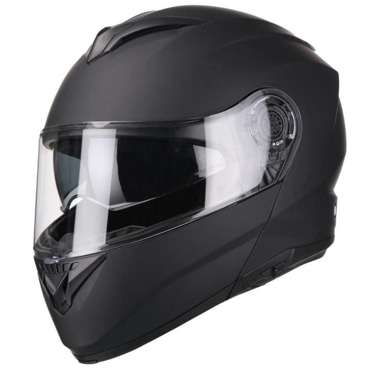 Vito Furio modulaire helm mat zwart/geel ECE22-06, Motoren, Kleding | Motorhelmen, Nieuw met kaartje, Ophalen of Verzenden