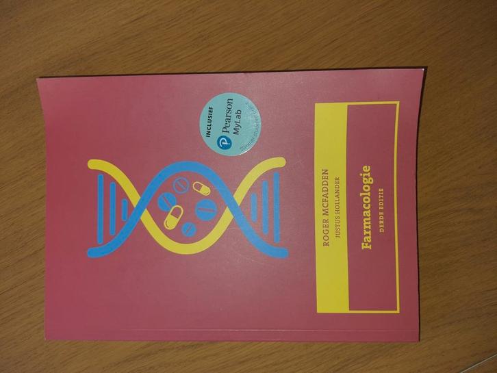 Farmacologie, 3e editie met MyLab NL toegangscode, Boeken, Schoolboeken, Zo goed als nieuw, Nederlands, Ophalen of Verzenden