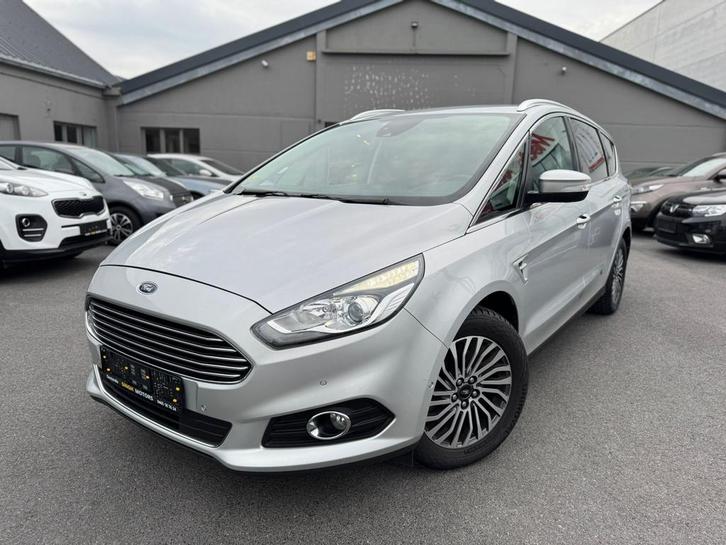 FORD S-MAX 2.0TDCi | GPS | CRUISE | GARANTIE •VEEL OPTIES•, Auto's, Ford, Bedrijf, Te koop, S-Max, Achteruitrijcamera, Airbags