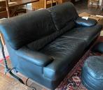 Lederen 3 persoonszetel, Enlèvement, Utilisé, Trois personnes, Cuir