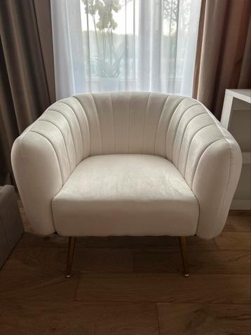 Elegante fluwelen fauteuil merk Beliani in nieuwstaat  beschikbaar voor biedingen