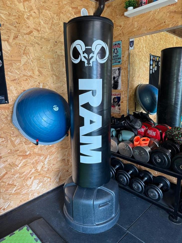 Staande bokszak, RAM O2 XL bokspaal, Sport en Fitness, Boksen, Zo goed als nieuw, Bokszak, Ophalen