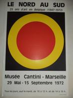 1972 LE NORD AU SUD 25 ans d'art en Belgique musée Marseille