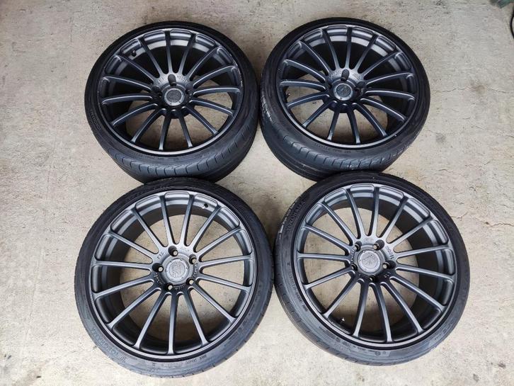 YOKOHAMA AVS MODEL F15 breedset voor BMW 5x120 19", Auto-onderdelen, Banden en Velgen, Band(en), 19 inch, Gebruikt, Ophalen