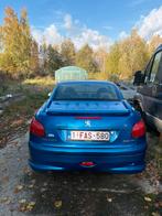 Peugeot 206 cabrio, Stof, Cabriolet, Blauw, Handgeschakeld