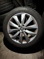 Set winterbanden (velg Seat + Pirelli Sottozero), Ophalen, Banden en Velgen, 17 inch, Winterbanden