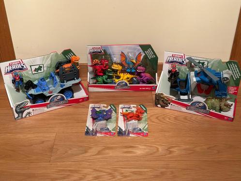 Kavel van 5 Hasbro Jurassic World Playskool Heroes sets, Kinderen en Baby's, Speelgoed | Actiefiguren, Nieuw, Ophalen of Verzenden