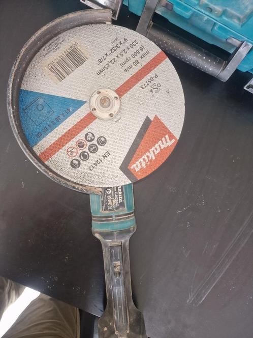 Makita GA038G 40V, Doe-het-zelf en Bouw, Gereedschap | Slijpmachines, Gebruikt, Ophalen