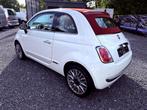 Fiat 500c 1.2i, 2014, 31.000km, Airco, Cabrio, Pdc+ Garantie, Auto's, Fiat, Lederen bekleding, Bedrijf, 500C, Te koop