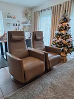 2 Lederen relax zetels.  Prijs voor de 2!, Huis en Inrichting, Ophalen