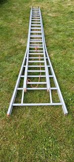 Echelle Alu 8m, Doe-het-zelf en Bouw, Ladders en Trappen, Ladder, Gebruikt, Ophalen