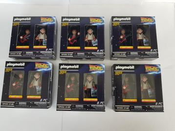 6x Playmobil Back to the Future Marty McFly Dr. Emmet Brown