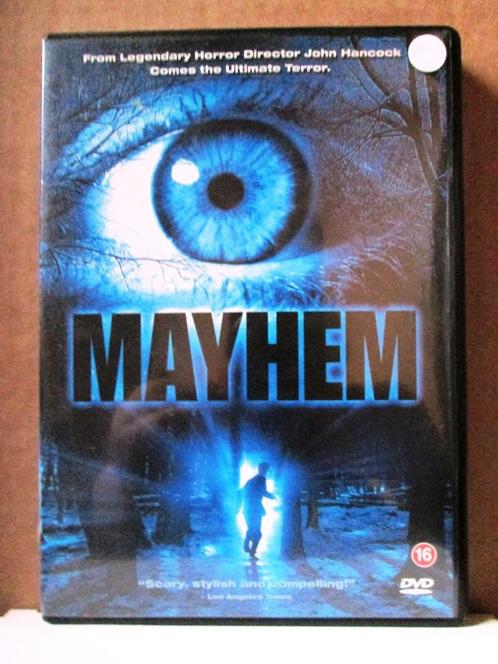 Mayhem (2004) Alex McArthur – Rebecca Harell, CD & DVD, DVD | Thrillers & Policiers, Utilisé, Thriller surnaturel, À partir de 16 ans
