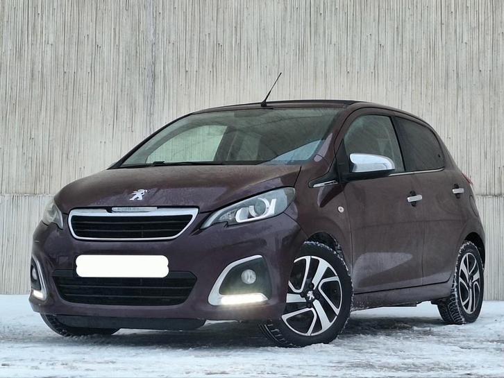 PEUGEOT 108 1.2i CABRIO/EURO 6B/CAMÉRA/LED/, Autos, Peugeot, Entreprise, Essence, Euro 6, Berline, 5 portes, Boîte manuelle