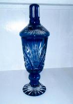 Vintage kobaltblauwe kristallen vaas, Enlèvement