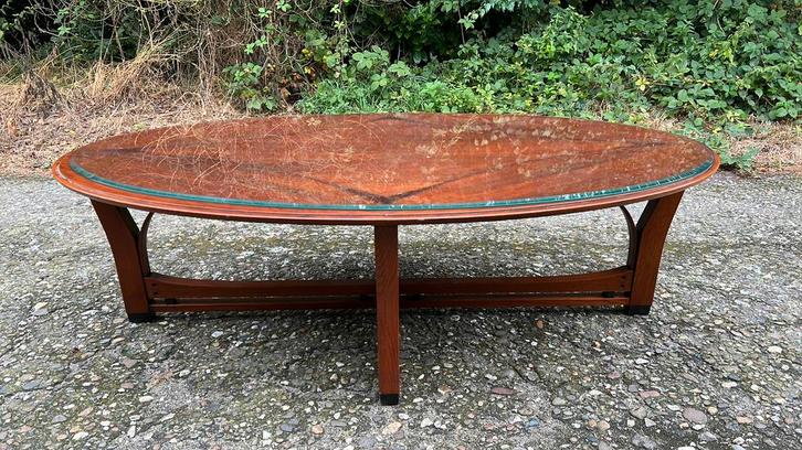 Schuitema jugendstil salontafel. TOP CONDITIE NIEUWSTAAT, Antiek en Kunst, Antiek | Meubels | Tafels, Ophalen