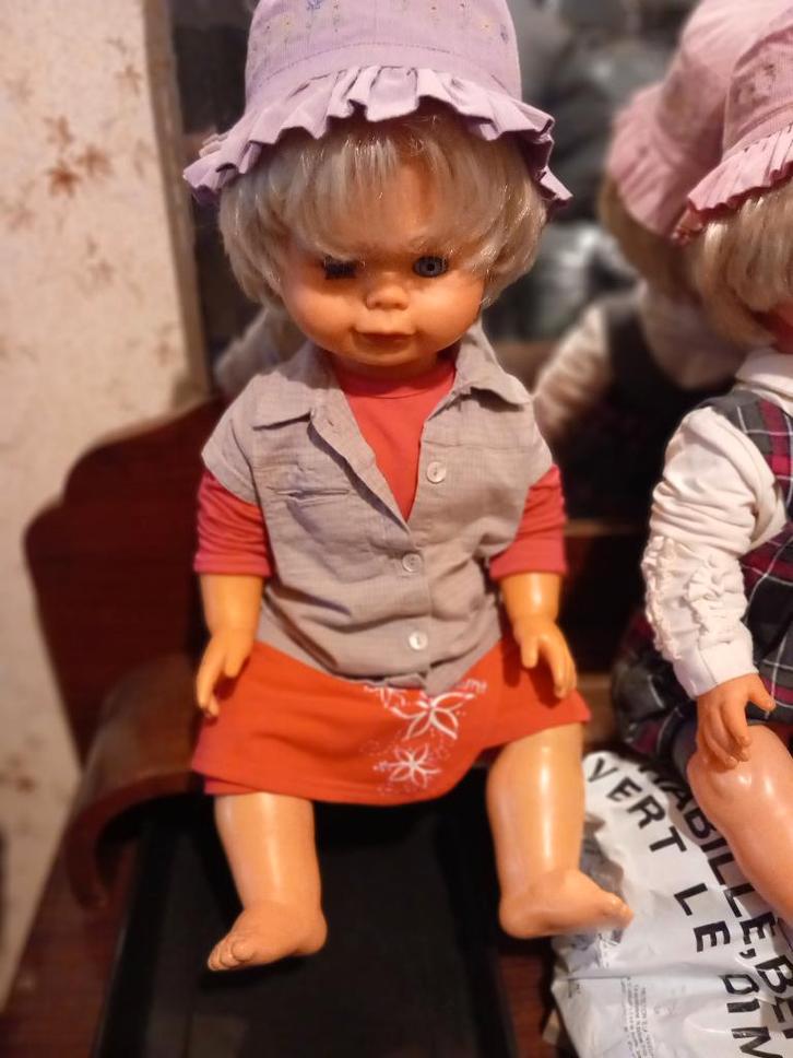 unieke mooie grote poppen blond tweeling twins, Verzamelen, Poppen, Nieuw, Pop, Ophalen of Verzenden