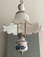 Vintage keramische hanglamp, Gebruikt, Ophalen