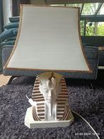 Keramische vintage farao lamp, Enlèvement ou Envoi