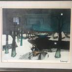 lithografie Roger Hebbelinck (1912-1987), Ophalen