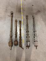 5 gietijzeren balusters, Ophalen