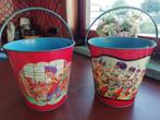 2 vintage emmertjes in metaal, Enlèvement