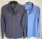 Lot de 2 chemises garçon – 152 cm (12 A) – Okaïdi & C&A, Ophalen, Zo goed als nieuw, Jongen
