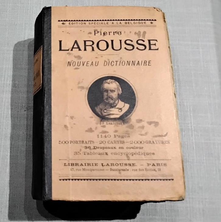 Larousse Nouveau Dictionnaire illustré de 1897 de P.Larousse, Antiquités & Art, Antiquités | Livres & Manuscrits, Enlèvement ou Envoi
