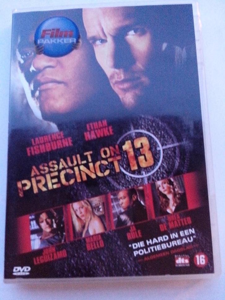 assault on precinct 13 dvd ethan hawke laurence fishburne, Cd's en Dvd's, Dvd's | Actie, Zo goed als nieuw, Actiethriller, Ophalen of Verzenden