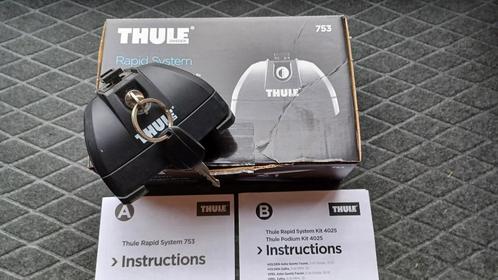 Thule Rapid System 753 + kit 4025 (Opel Astra-Zafira), Autos : Divers, Porte-bagages, Utilisé, Enlèvement