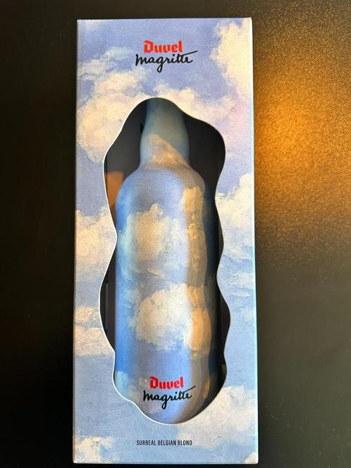 Duvel x Magritte Limited Edition – 75cl in Luxe Doos!, Verzamelen, Biermerken, Nieuw, Flesje(s), Duvel, Ophalen of Verzenden