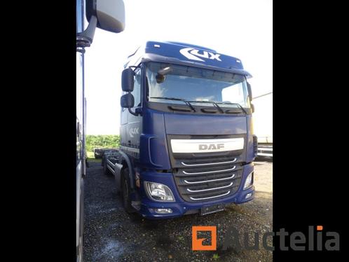 Container vrachtwagen DAF XF 440 FAR (2016-944.558 km) REF:1, Auto's, Vrachtwagens, Bedrijf, Te koop, DAF, Overige brandstoffen