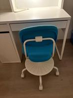 IKEA Vimund bureau stoel voor kinderen in blauw, Ophalen, Zo goed als nieuw, Blauw
