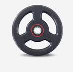 Decathlon-schijf, 5 kg metaal en rubber, Sport en Fitness, Ophalen, Zo goed als nieuw