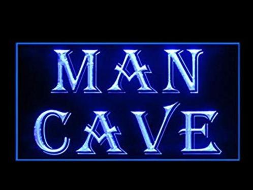Mancave 3d led decoratie verlichting lamp gameroom kado logo, Verzamelen, Merken en Reclamevoorwerpen, Ophalen of Verzenden