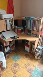 Hoekbureau grenen 122 x 122, Ophalen, Zo goed als nieuw