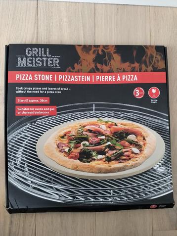 Pizzasteen 38cm, Tuin en Terras, Pizzaovens, Ophalen of Verzenden, Gebruikt