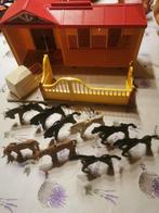 Playmobil stal met 7 paarden en 2 koeien, Ophalen of Verzenden