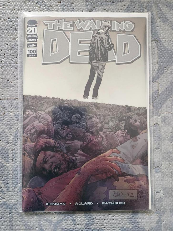 the Walking Dead #100 Chromium Edition Charlie Adlard, Boeken, Strips | Comics, Nieuw, Eén comic, Ophalen of Verzenden