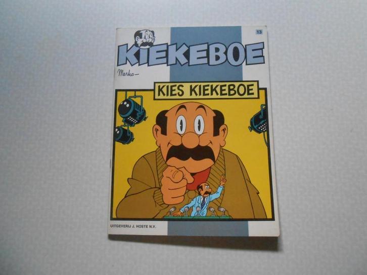 kiekeboe 13 Kies Kiekeboe 1980 1 ste druk., Boeken, Stripverhalen, Zo goed als nieuw, Eén stripboek, Ophalen of Verzenden