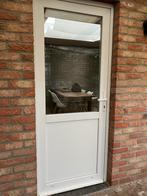 Porte en PVC blanc, Ophalen, Gebruikt