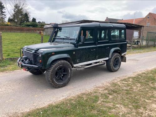 Defender td5 110 lichte vracht, Auto's, Land Rover, Particulier, Achteruitrijcamera, Defender, Diesel, 5 deurs, Groen, Ophalen