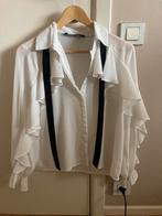 Zara blouse met zwarte strik maat S, Kleding | Dames
