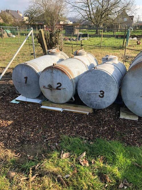 Galva vaten, watervaten, gegalvaniseerd., Zakelijke goederen, Landbouw | Werktuigen, Ophalen