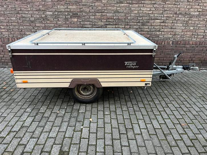 Bagagewagen remrok aanhanger aanhangwagen, Auto diversen, Aanhangers en Bagagewagens, Zo goed als nieuw, Ophalen
