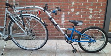 Aanhangfiets Minerva voor kinderen kinderfiets fiets beschikbaar voor biedingen