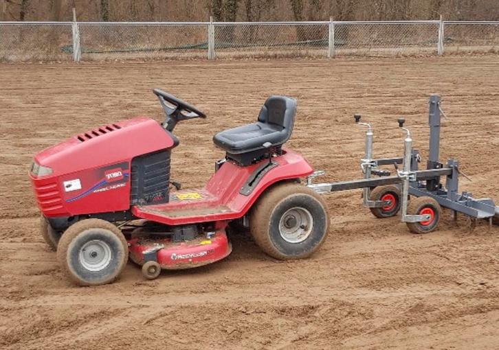 Gegalvaniseerde Baksleep / manegevlakker voor de zitmaaier., Dieren en Toebehoren, Stalling en Weidegang