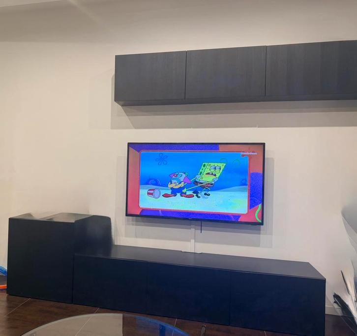 Meubles tv ikea, Huis en Inrichting, Kasten |Televisiemeubels, Gebruikt, Minder dan 100 cm, Ophalen