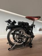 Brompton plooifiets + Brooks-zadel, een ketting en een pomp, Enlèvement, Comme neuf, Autres marques